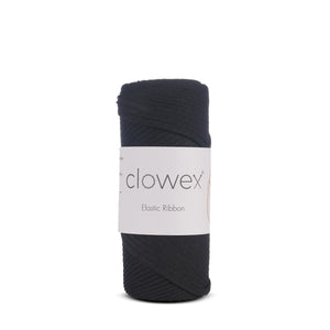 Polyester Elastic Ribbon Cord, 4mm Flat Stretchy Yarn