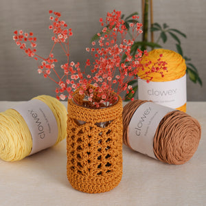 Clowex 2.5mm soft braided polyester macrame cord for modern handmade projects