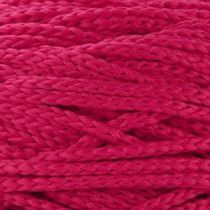Polyester Soft Macrame Cord, 2.5mm Braided Crochet and Knitting Yarn
