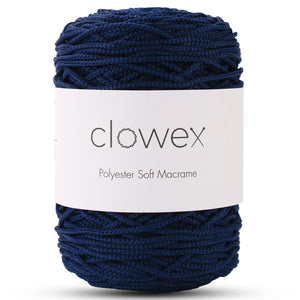 2.5mm polyester macrame cord suitable for handbag designs
