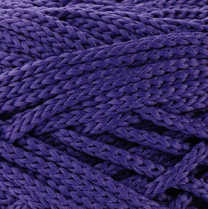 Polyester Soft Macrame Cord, 2.5mm Braided Crochet and Knitting Yarn