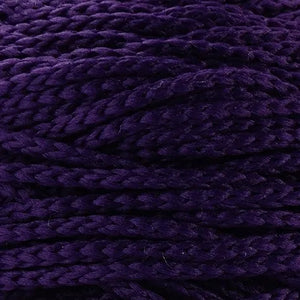 Polyester Soft Macrame Cord, 2.5mm Braided Crochet and Knitting Yarn