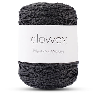 Polyester macrame cord optimized for detailed wall hanging projects