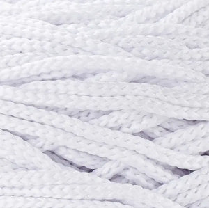 Polyester Soft Macrame Cord, 2.5mm Braided Crochet and Knitting Yarn