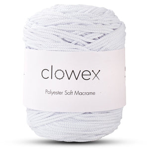 2.5mm braided polyester cord supporting precise macrame patterns