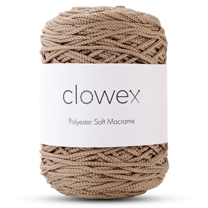 Polyester macrame rope crafted for detailed decor work