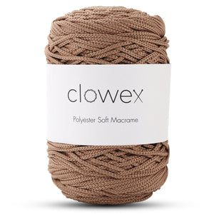 Decorative macrame string for long-term project durability