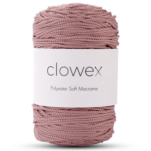 Braided macrame cord ideal for rug and runner details