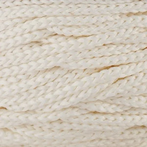 Polyester Soft Macrame Cord, 2.5mm Braided Crochet and Knitting Yarn