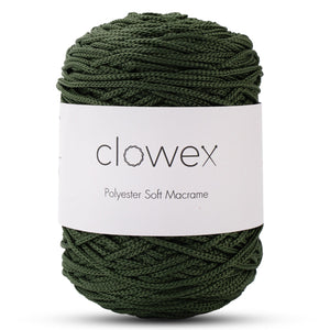 Polyester craft rope used in handmade bag production
