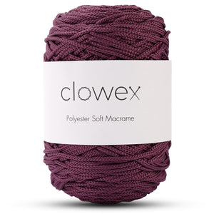 Clowex macrame cord delivering stable structural support