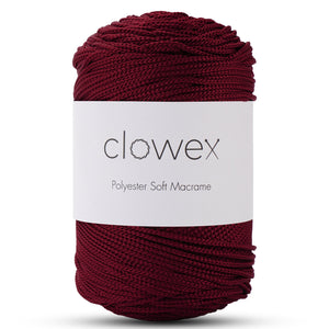Clowex cord for advanced macrame techniques