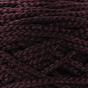 Polyester Soft Macrame Cord, 2.5mm Braided Crochet and Knitting Yarn