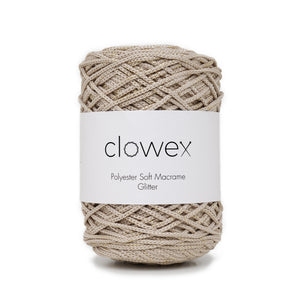 sturdy polyester macrame rope for handmade bag handles