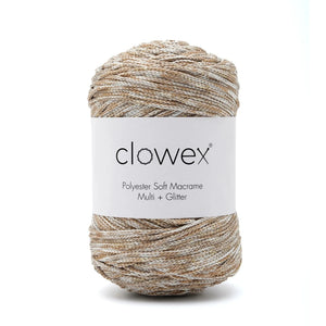sturdy polyester macrame rope for handmade bag handles