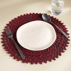 polyester macrame rope for placemat