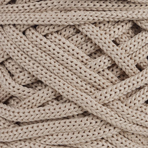 Polyester Soft Macrame Cord Plus, 5mm Braided Chunky Yarn for Crochet and Knit