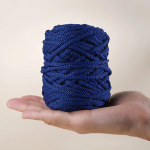 soft polyester macrame rope 5 mm for wall hangings