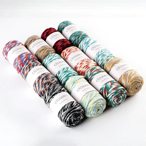 cotton macrame string for DIY basket weaving project